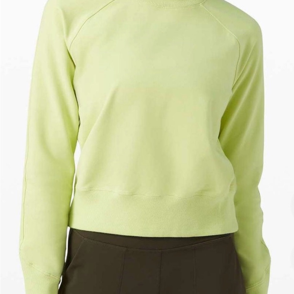 Lululemon Crew Green Sweatshirt